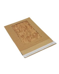 Kraft Mesh Paper Padded Bags W240 x L340mm